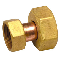 Raccord double réduit 1/2F-3/8F