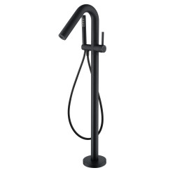 Colonne bain-douche îlot mécanique par le sol COX black