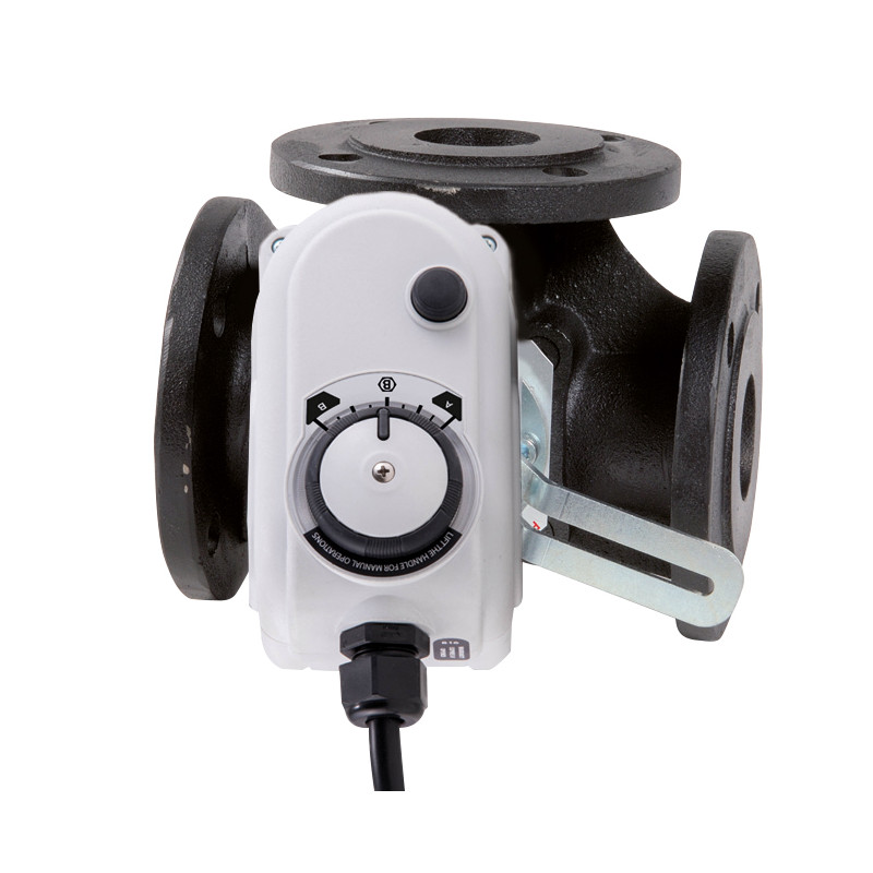 Servomoteur 230V 3 pts pr vanne à bride20 N.m 3 pts 120s rotation 90° et fdc