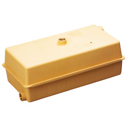 Vase d'expansion Ouvert Polyprop 33Lavec 3 Inserts Taraudés 3/4" Tmax 90°C