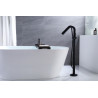Colonne bain-douche îlot mécanique par le sol COX black