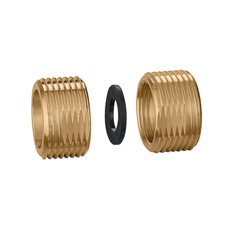 Adapt. Ø3/4"Fx1"M Compt DN15 PLURIMOD