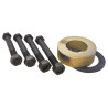 Cale C 80/50 pour bride DN80 ep 50intercalaire entre bride