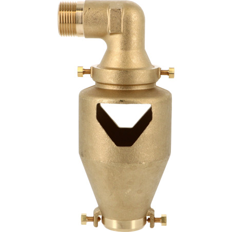 Entonnoir de vidange 1" avec coude orientable