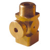 Robinet Isolement 1/2" à molette pour manomètre, hrydromètre