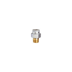 Raccord d'isolation 3 pièces 1/2" MF pour chauffe-eau ou ballon préparateur.