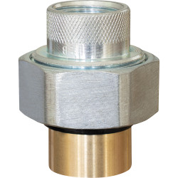 Raccord d'isolation 3 pièces 3/4" FF pour chauffe-eau ou ballon préparateur.