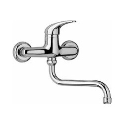 Bec dessous pour mitigeur - longueur 200mm - raccordement 15-21