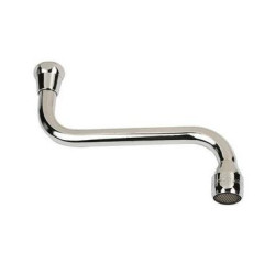 Bec dessous pour mitigeur - longueur 250mm - raccordement 15-21