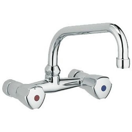 Bec dessus pour mitigeur - longueur 200mm - raccordement 15-21