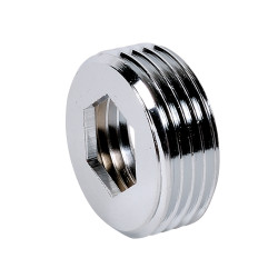 Fourrure Chromée 199G 1" - 3/4"Raccord Laiton Chromé à visser