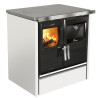 LACUNZA Cuisinière à bois ETNA5TBLANCTIRFR.EXT