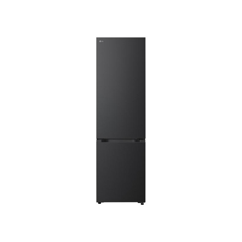 LG Réfrigérateur Combiné 2,03m, Classe C, Noir acier, Compresseur Smart In *