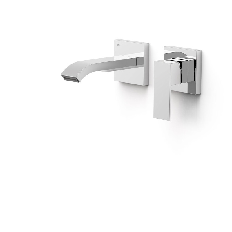 Cuadro piece apparente pour element encastre de lavabo