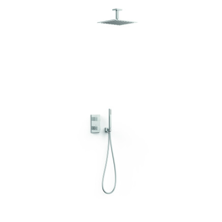 Therm box kit robinet thermostatique encastre therm box a 2 voies pour douche