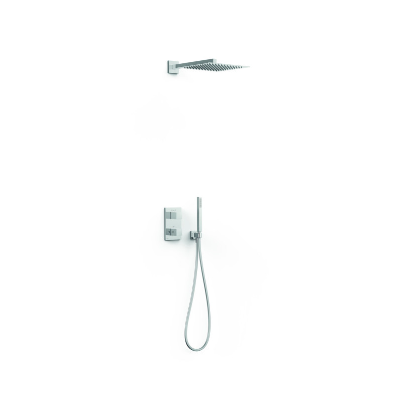 Therm box kit robinet thermostatique encastre therm box a 2 voies pour douche
