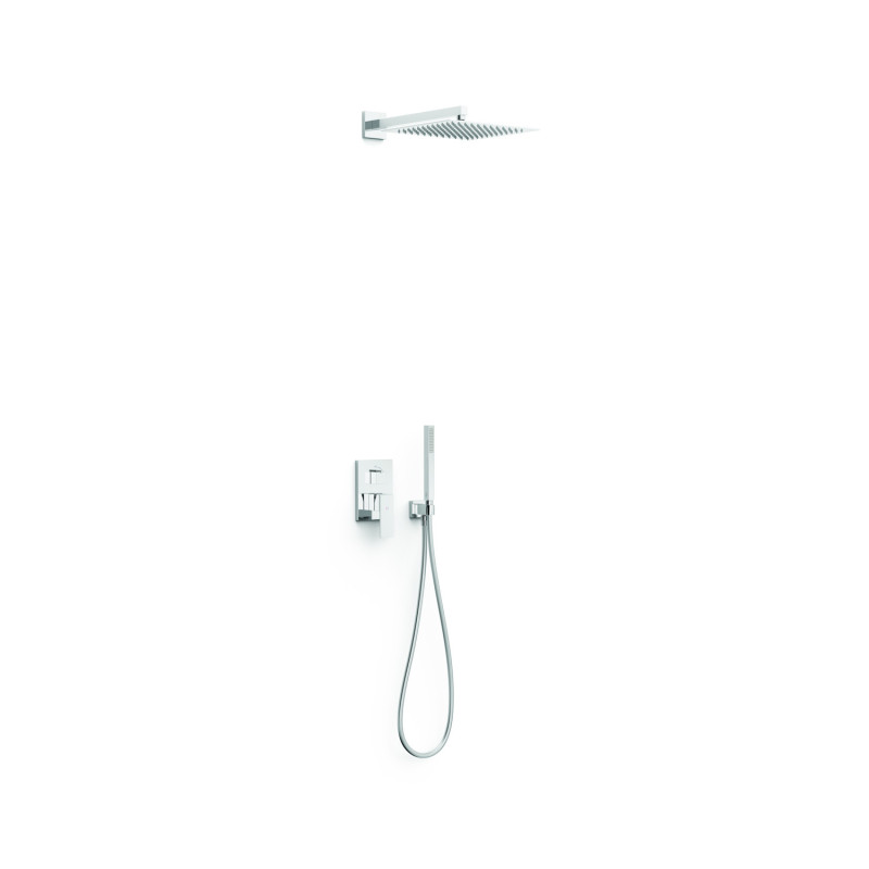 Cuadro kit mitigeur encastre a 2 voies rapid box pour douche