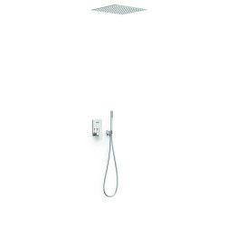 Cuadro kit mitigeur encastre a 2 voies rapid box pour douche