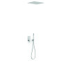 Cuadro kit mitigeur encastre a 2 voies rapid box pour douche