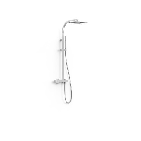 Cuadro tres ensemble mitigeur mural a 2 voies pour douche