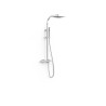 Cuadro tres ensemble mitigeur mural a 2 voies pour douche