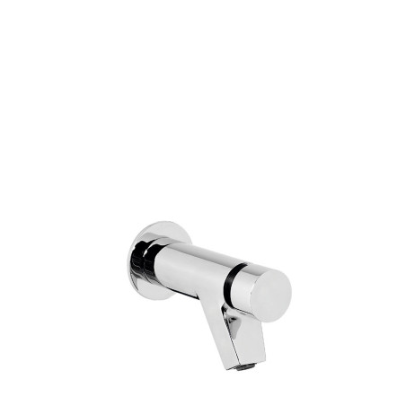 Tempotres robinet temporise mural a 1 eau pour lavabo