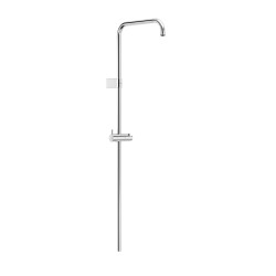 Barre de douche longue adaptable au robinet thermostatique mural avec connexion compatible