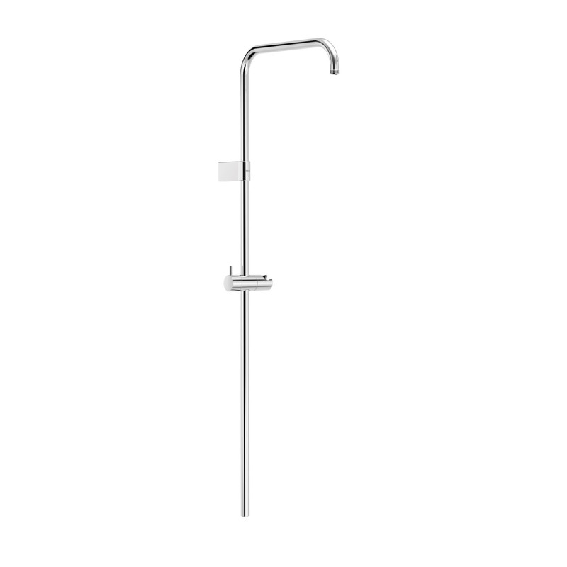 Barre de douche longue adaptable au robinet thermostatique mural avec connexion compatible