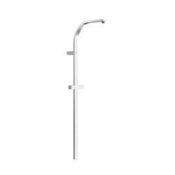 Barre de douche longue adaptable au robinet thermostatique mural avec connexion compatible