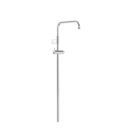 Barre de douche telescopique adaptable au robinet thermostatique mural avec connexion compatible