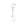 Lex tres ensemble mitigeur mural a 2 voies pour douche