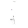 Shower technology kit robinet thermostatique electronique encastre a 3 voies shower technology blue edition pour baignoire et do