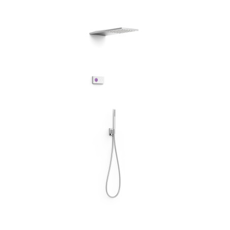 Shower technology kit robinet thermostatique electronique encastre a 2 voies shower technology blue edition pour douche