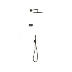 Shower technology kit robinet thermostatique electronique encastre a 2 voies shower technology pour douche