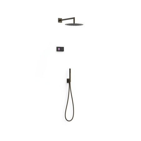 Shower technology kit robinet thermostatique electronique encastre a 2 voies shower technology pour douche