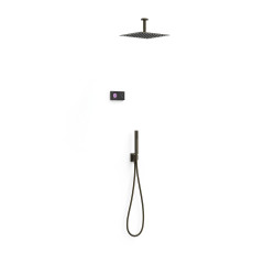 Shower technology kit robinet thermostatique electronique encastre a 2 voies shower technology pour douche
