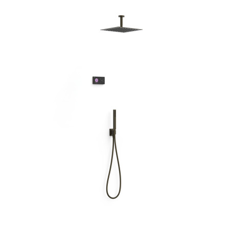 Shower technology kit robinet thermostatique electronique encastre a 2 voies shower technology pour douche