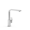 Cuadro tres mitigeur haut avec manette laterale pour lavabo