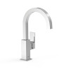 Cuadro tres mitigeur haut avec manette laterale pour lavabo