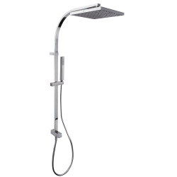 Ensemble de barre de douche sans robinet avec arrivee deau et pommeau