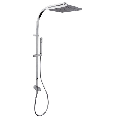 Ensemble de barre de douche sans robinet avec arrivee deau et pommeau