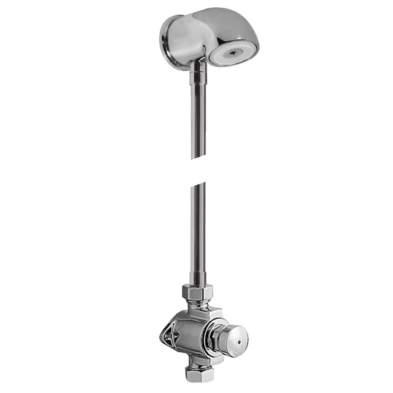 Tempotres ensemble de robinet temporise mural a 1 eau pour douche