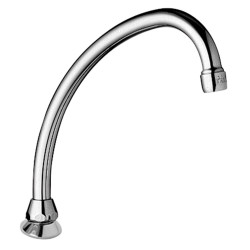 Mitigeurs evier essential bec rotatif pour robinet a pedale