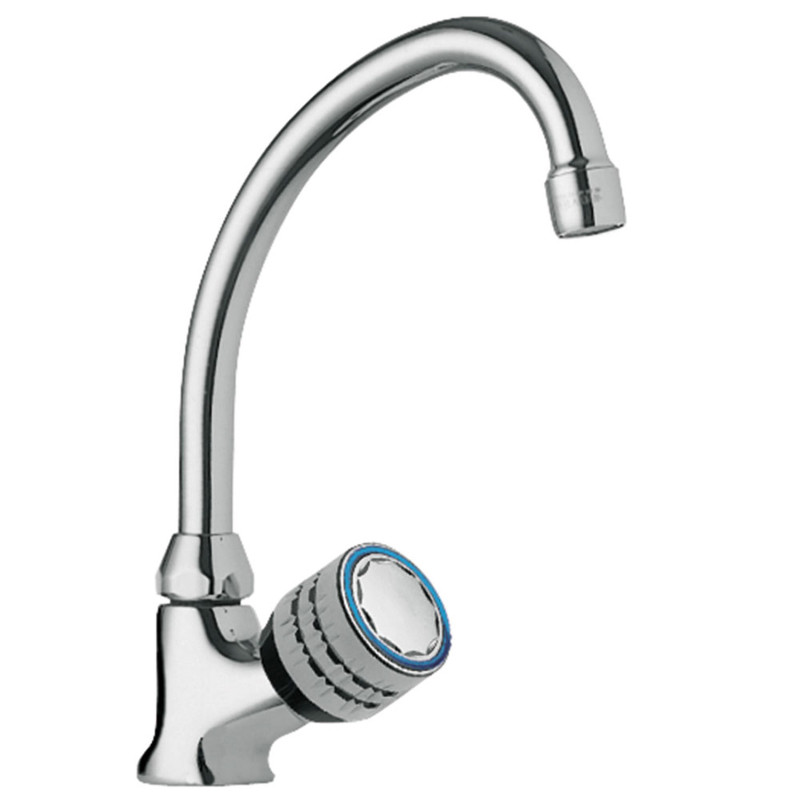 Mitigeurs evier essential robinet a 1 eau de service ou pour lave mains avec volant lateral