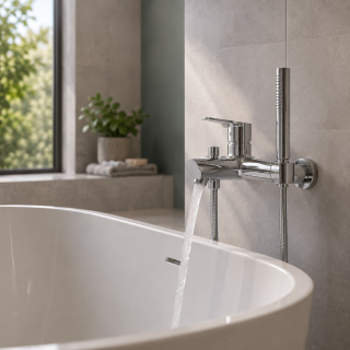 Robinetterie de baignoire