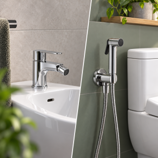 Robinetterie de bidet & WC
