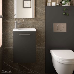 Lave-mains Gris Mat