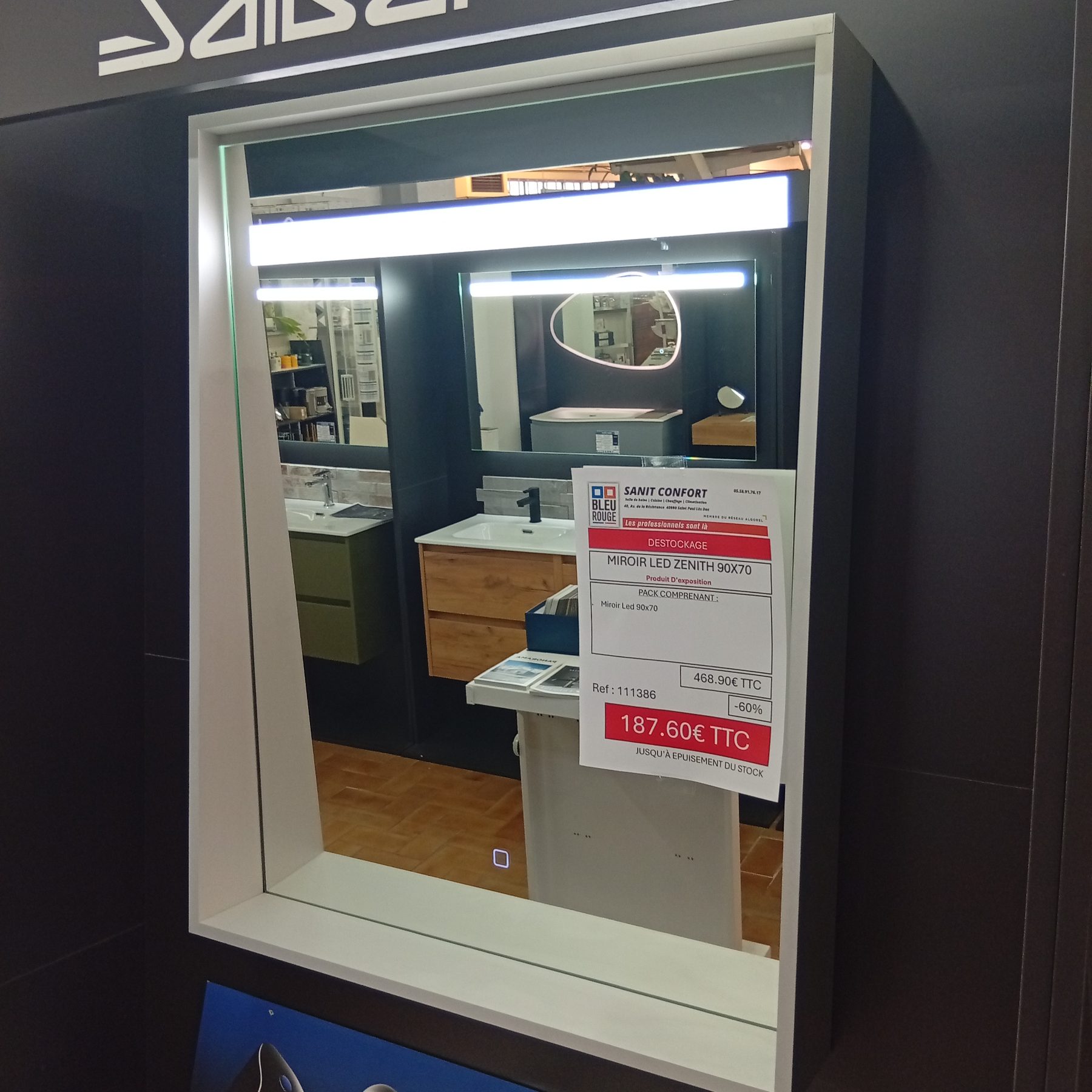 Miroir Led Zenith