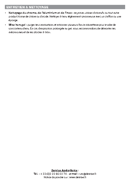 Fiche technique fournisseur