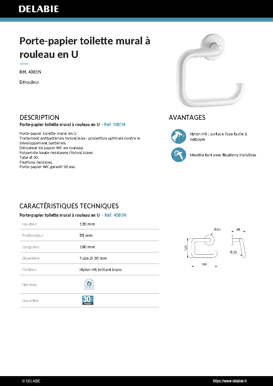 Fiche technique fournisseur